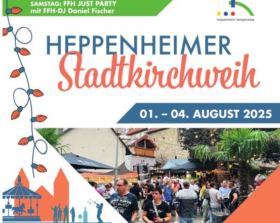 Plakat Stadtkirchweih Heppenheim
